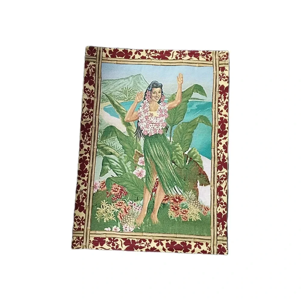 Lena  Liu  Luau  Hula  Dancer  Tapestry  Wall  Hanging  26